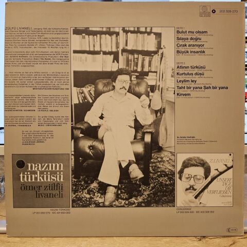 Zülfü Livaneli – Das Lied Des Reiters - Atlının Türküsü LP PLAK