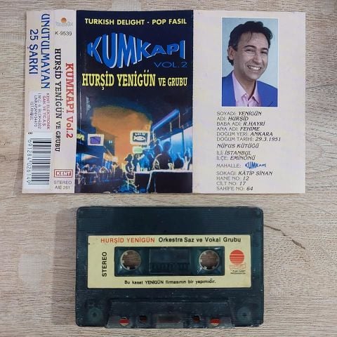 HURŞİT YENİGÜN - KUMKAPI VOL 2 KASET