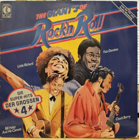 Various – The Giants Of Rock'n Roll - Die Super-Hits Der Großen 4 LP PLAK