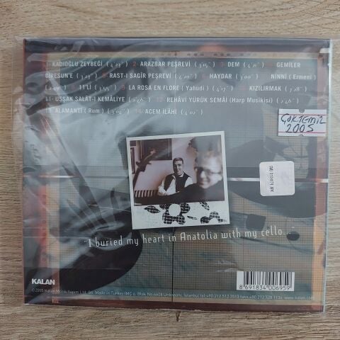 UĞUR IŞIK - CELLO UNVEİLS ANATOLİAN CD