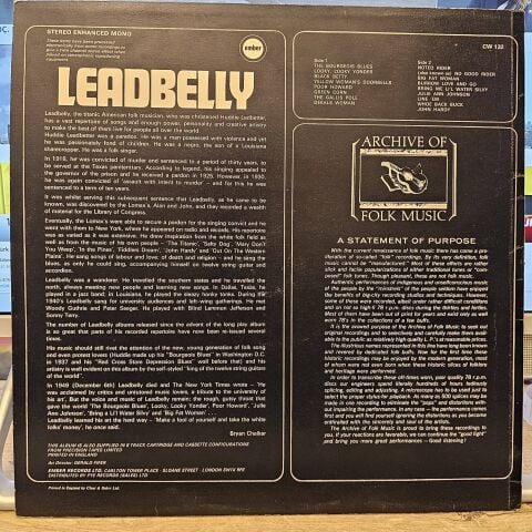 Leadbelly – Leadbelly LP PLAK