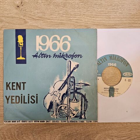 Kent Yedilisi – Kara Kaşlı Haticem / Mühür Gözlüm 45LİK PLAK