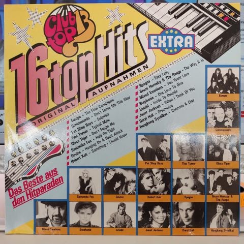 Various – 16 Top Hits - Extra Das Beste Aus Den Hitparaden LP PLAK