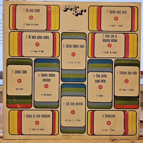 Yaşar Özel – Döndüm Döndüm LP PLAK
