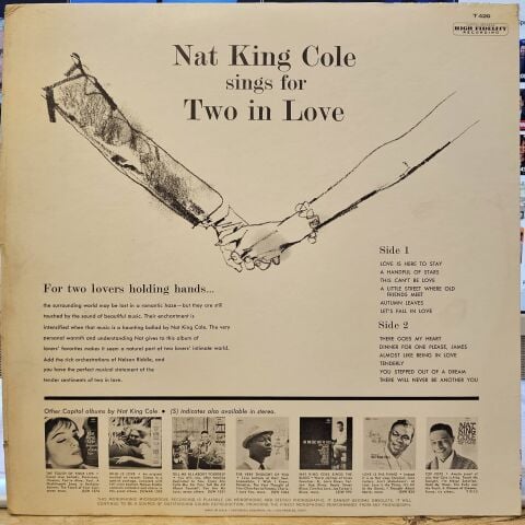 Nat King Cole – Nat King Cole Sings For Two In Love LP PLAK