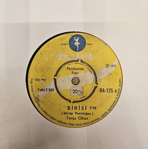 Tanju Okan – Birisi / Olamaz 45LİK PLAK