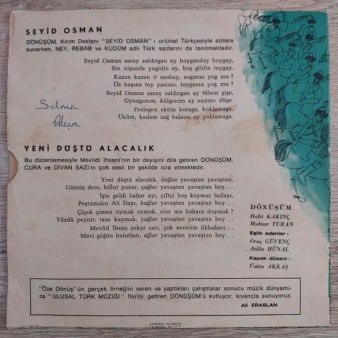 DÖNÜŞÜM - SEYİT OSMAN 45LİK PLAK
