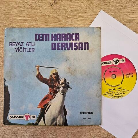 Cem Karaca & Dervişan – Beyaz Atlı / Yiğitler 45LİK PLAK