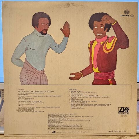 Aretha Franklın – Hey Now Hey (The Other Side Of The Sky) LP PLAK