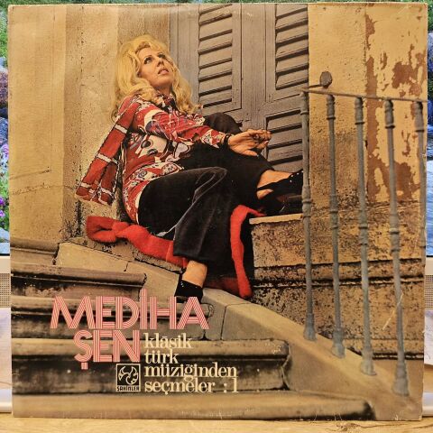 MEDİHA ŞEN - KLASİK TÜRK MÜZİĞİNDEN SEÇMELER 1 LP PLAK