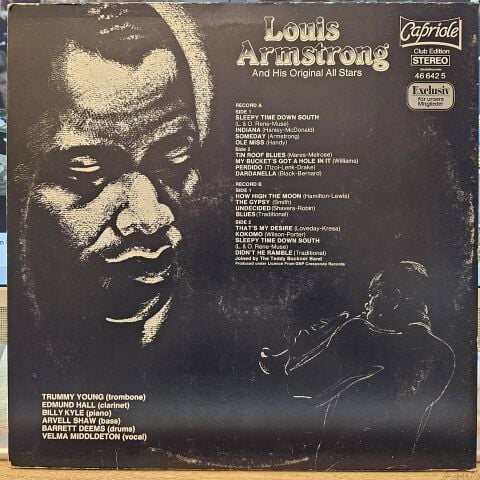Louis Armstrong - And His Original All Stars LP PLAK