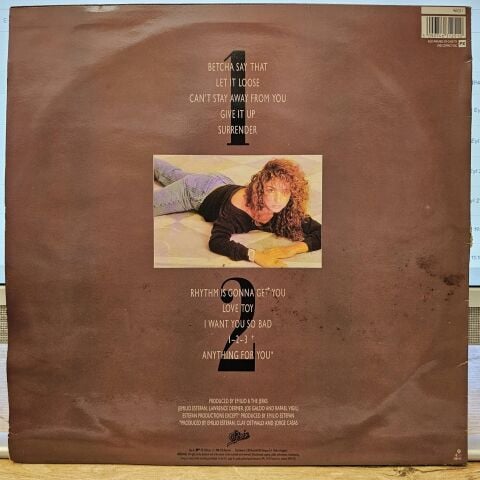 Gloria Estefan And Miami Sound Machine – Anything For You LP PLAK