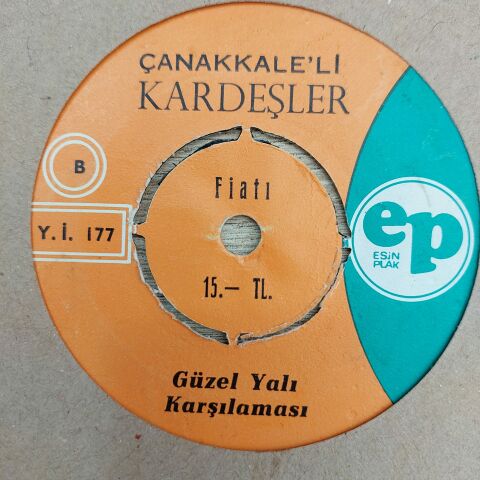 ÇANAKKALELİ KARDEŞLER - FEVZİ PAŞA 45LİK PLAK