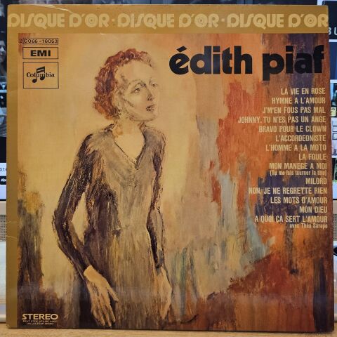 Edith Piaf – Le Disque D'Or D'Edith Piaf LP PLAK