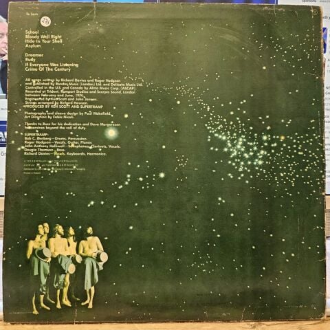 Supertramp – Crime Of The Century LP PLAK