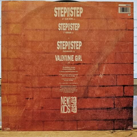 New Kids On The Block – Step By Step LP PLAK