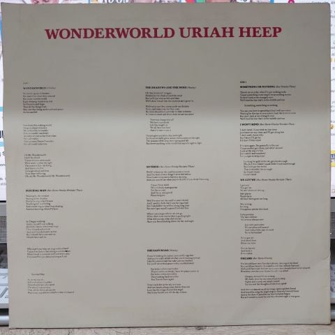 Uriah Heep – Wonderworld LP PLAK