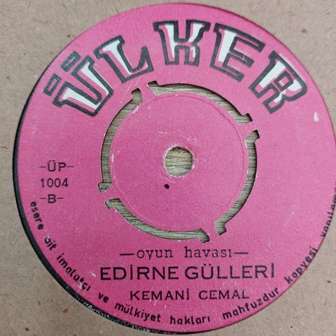 KEMANİ CEMAL - EGE KÜLLESİ 45LİK PLAK