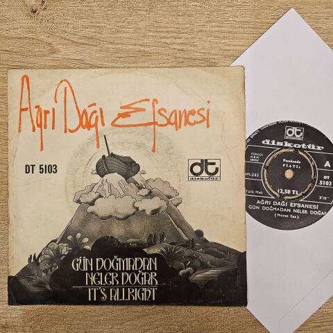 Ağrı Dağı Efsanesi – Gün Doğmadan Neler Doğar / It's Allright 45LİK PLAK