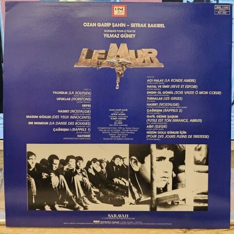 Ozan Garip Sahin & Setrak Bakirel – Le Mur (Original Motion Picture Soundtrack) LP PLAK...