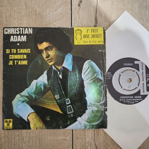 Christian Adam – Si Tu Savais Combien Je T'Aime 45LİK PLAK