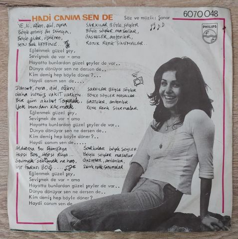 Melike Demirağ – Hadi Canım Sen De / Merhaba 45LİK PLAK