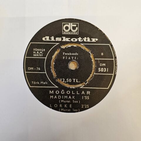 Moğollar – Behind The Dark (Karanlıklar Ötesinde) 45LİK PLAK