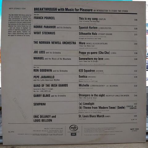 Various – Break-Through (An Introduction To Studio 2 Stereo) LP PLAK