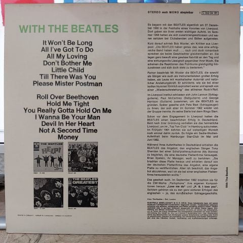 The Beatles – With The Beatles LP PLAK