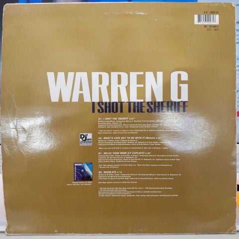 Warren G – I Shot The Sheriff LP PLAK