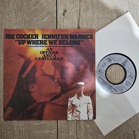 Joe Cocker, Jennifer Warnes – Up Where We Belong 45LİK PLAK