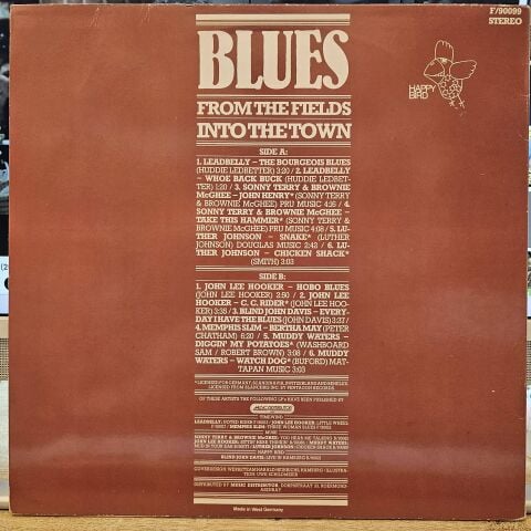 Various – Blues - From The Fields Into The Town LP PLAK