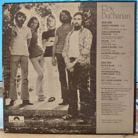 Roy Buchanan, Roy Buchanan And The Snakestretchers – Roy Buchanan LP PLAK