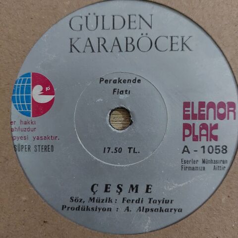 Gülden Karaböcek – Çeşme 45LİK PLAK