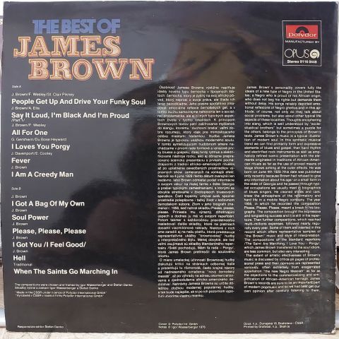 James Brown – The Best Of James Brown LP PLAK