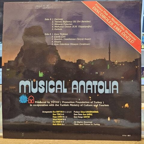 Various – Musical Anatolia LP PLAK