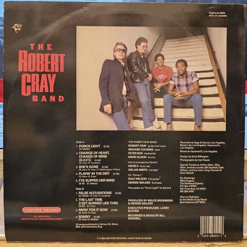 The Robert Cray Band – False Accusations LP PLAK