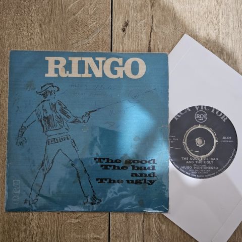 Hugo Montenegro, His Orchestra And Chorus – The Good, The Bad And The Ugly 45LİK PLAK