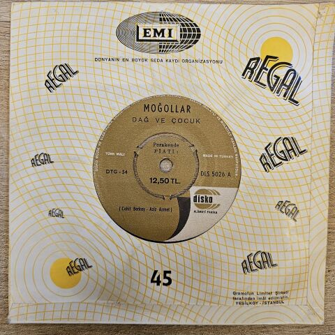 Moğollar – Dağ Ve Çocuk 45LİK PLAK