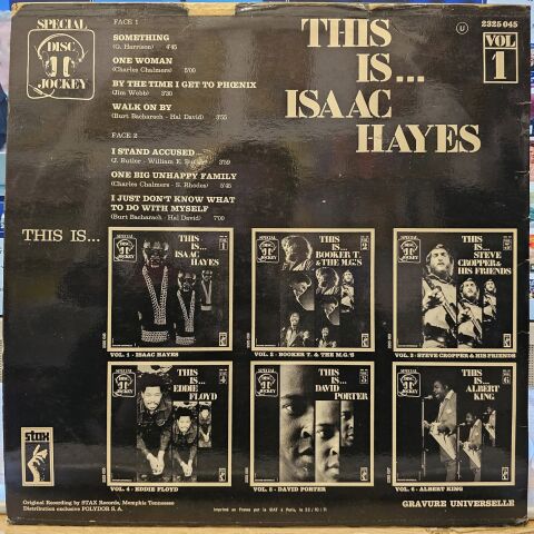 Isaac Hayes – This Is Isaac Hayes LP PLAK