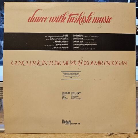 Özdemir Erdoğan – Gençler İçin Türk Müziği: Dance With Turkish Music LP PLAK