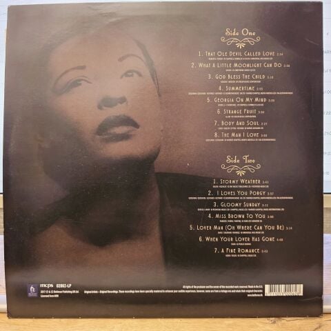 Billie Holiday – Lady Day LP PLAK