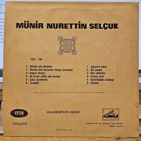 Münir Nurettin Selçuk – Münir Nurettin Selçuk LP PLAK