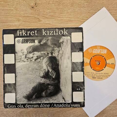 FİKRET KIZILOK - GÜN OLA DEVRAN DÖNE 45LİK PLAK