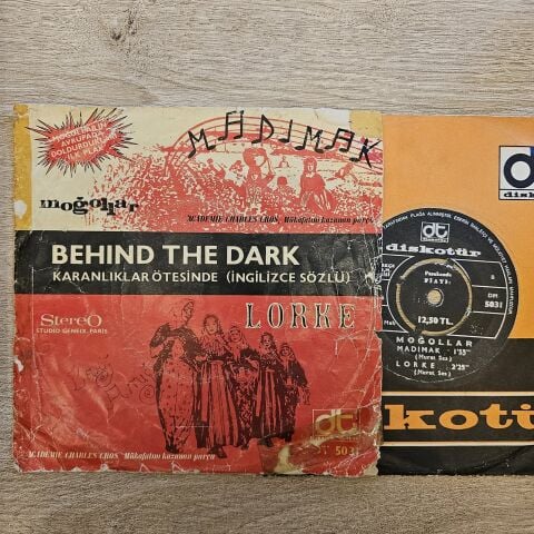 Moğollar – Behind The Dark (Karanlıklar Ötesinde) 45LİK PLAK