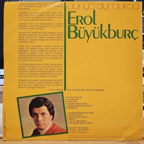 Erol Büyükburç – Dünya Durdukça LP PLAK