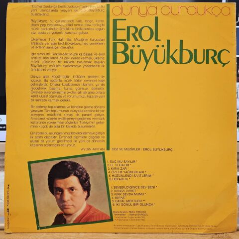 Erol Büyükburç – Dünya Durdukça LP PLAK