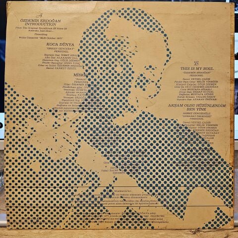 Özdemir Erdoğan – The Color Of My Country In Jazz LP PLAK