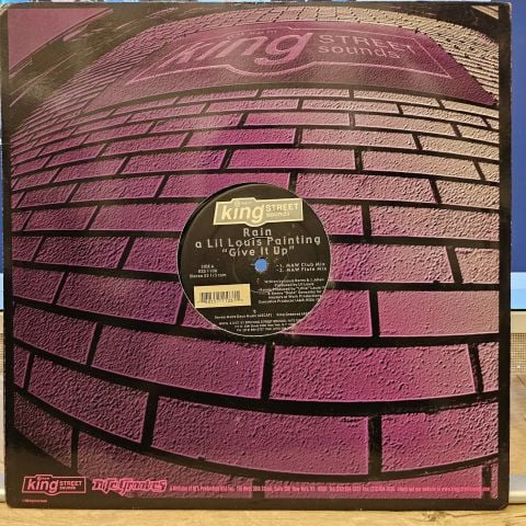Rain , A Lil Louis Painting – Give It Up LP PLAK