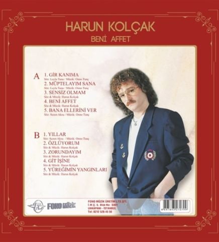 HARUN KOLÇAK  - BENİ AFFET LP PLAK